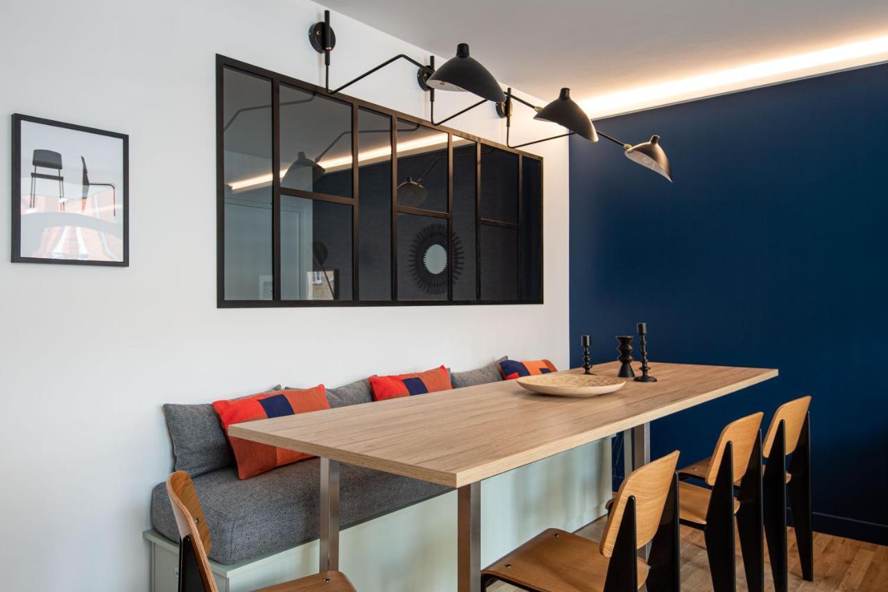 NEW - Appt style le Corbusier avec Balcon - 8 pers Leilighet Paris Eksteriør bilde